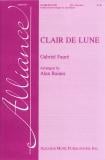 Clair de Lune SSA choral sheet music cover